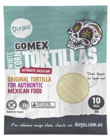 Diego White Corn Tortillas Wrap